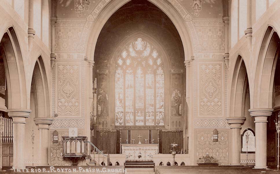 church interior 1910